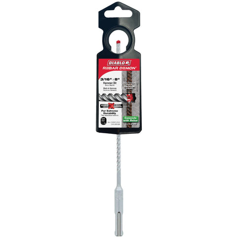 Diablo Rebar Demon SDS-Plus Full Carbide Rotary Hammer Drill Bit; Mfg #DMAPL4050