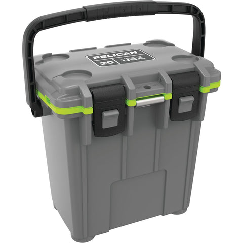 Pelican Elite 20 Qt. Cooler; Mfg #20Q-1-DKGRYEGRN