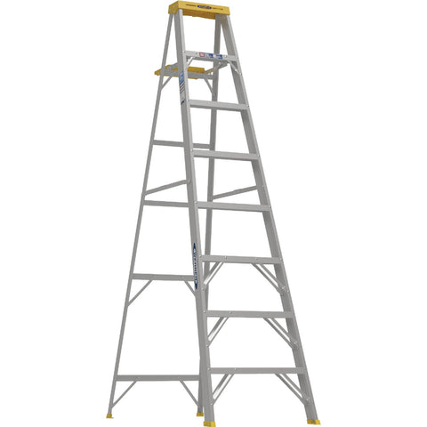 Werner Type I Aluminum Step Ladder; Mfg #368
