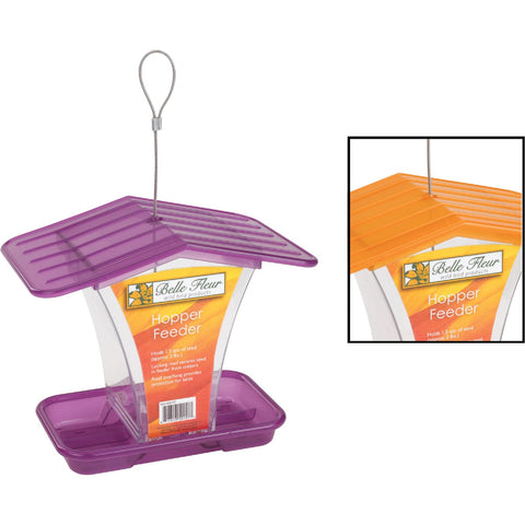 Stokes Select Belle Fleur Hopper Bird Feeder; Mfg #50157-2CT-DI
