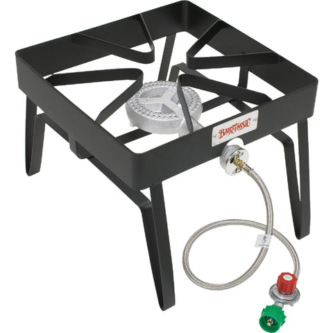 Bayou Classic Single Burner Patio Stove Outdoor Cooker; Mfg #SQ14