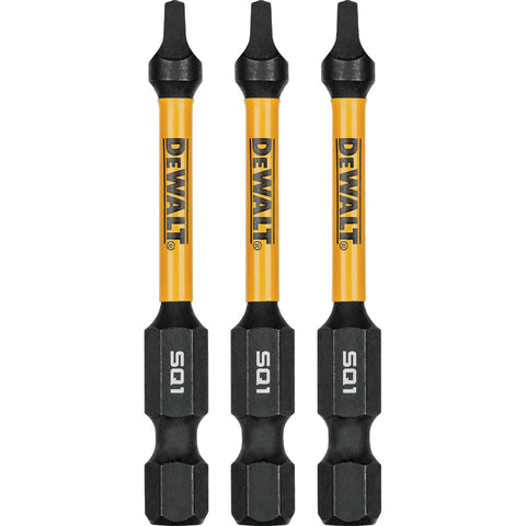 DeWalt FlexTorq Insert Impact Screwdriver Bit; Mfg #DWAF2SQ1IR3