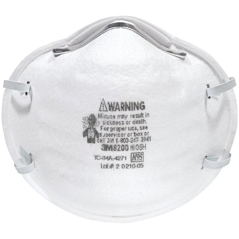 3M Sanding and Fiberglass Respirator; Mfg #8200H10-DC