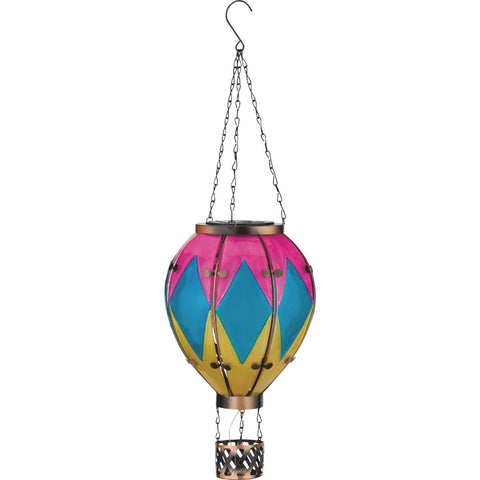 Regal Art & Gift Hot Air Balloon Solar Lantern; Mfg #13511