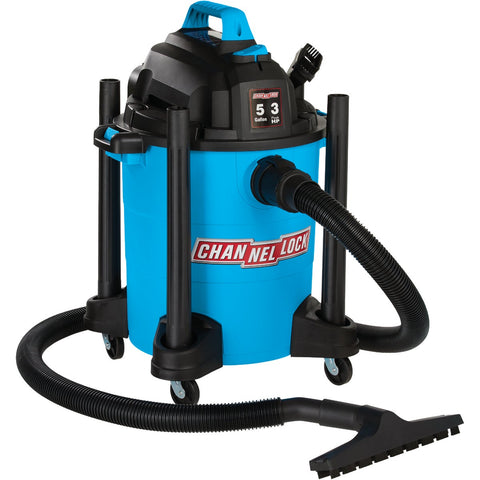 Channellock 5 Gal. 3 HP Wet/Dry Vacuum; Mfg #VJC507PF 2001