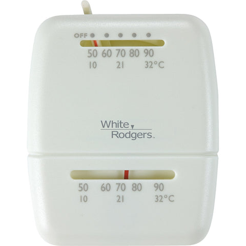 White Rodgers Heat Only Mechanical Thermostat; Mfg #M30