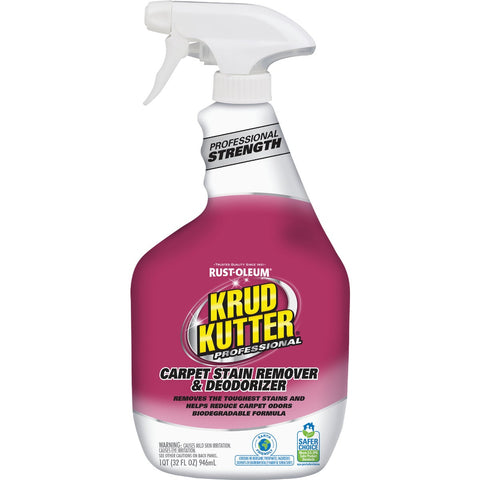 Krud Kutter Instant Carpet Cleaner Stain Remover and Deodorizer; Mfg #395383