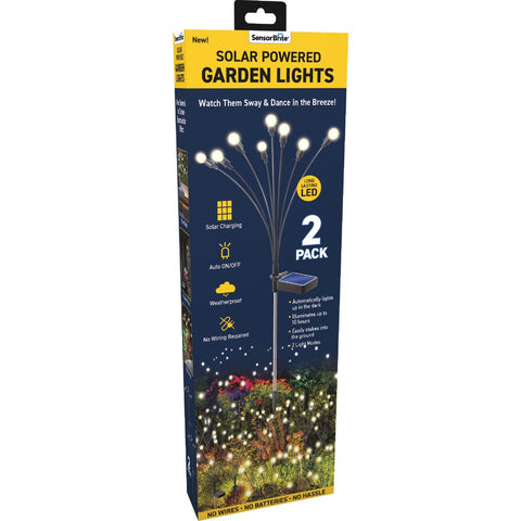 Sensor Brite Solar Garden Stake Lights; Mfg #SBTGL-MC4
