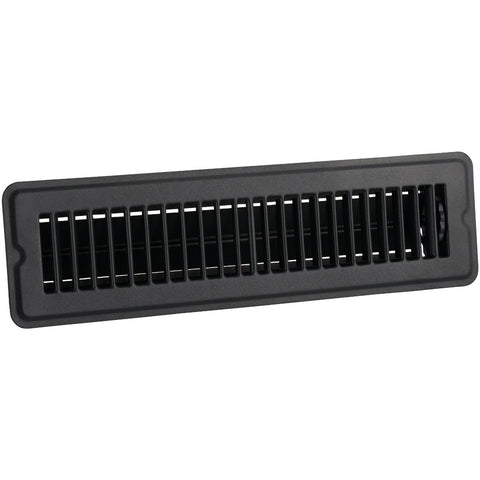 Home Impressions Matte Black Floor Register; Mfg #1FL0212MB-NH