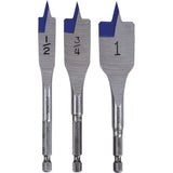Irwin Speedbor Spade Bit Set; Mfg #87950
