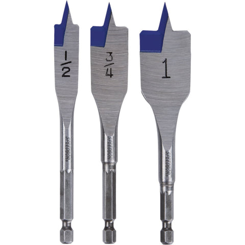 Irwin Speedbor Spade Bit Set; Mfg #87950