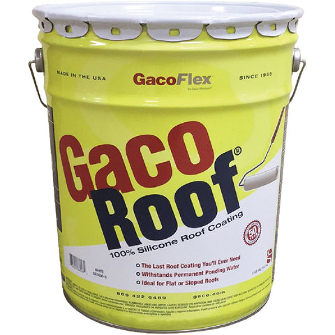 GacoFlex GacoRoof Silicone Roof Coating; Mfg #GR1600-5