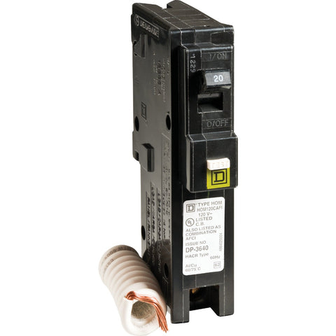 Square D Homeline Combination Arc Fault Breaker; Mfg #HOM120CAFIC