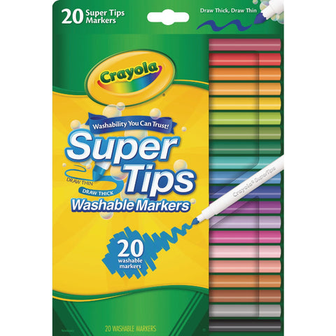 Crayola Washable Markers; Mfg #58-8106