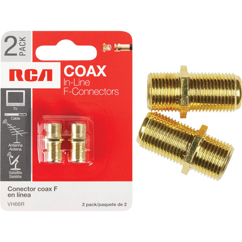 RCA In-Line Coax Connector; Mfg #VH66R1