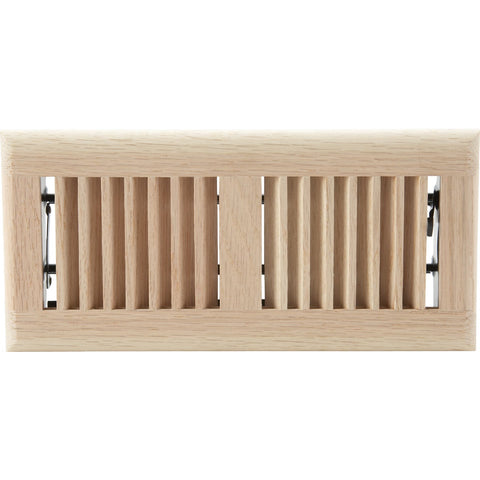 Home Impressions Natural Oak Floor Register; Mfg #WF0410N0