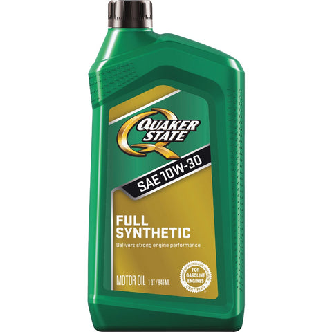 Quaker State Full Synthetic Motor Oil; Mfg #550046199