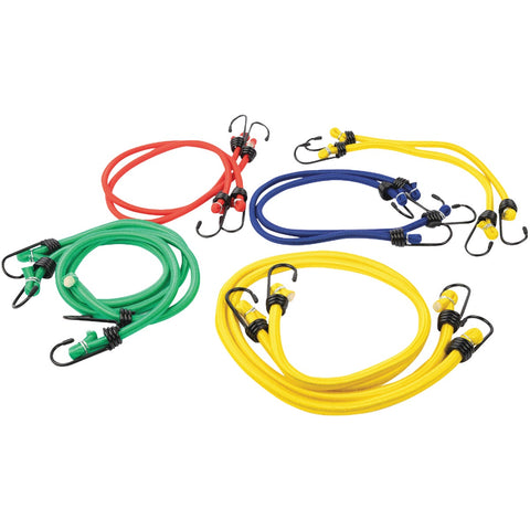 Bagged 10-Piece Bungee Assortment; Mfg #06619