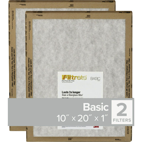 Filtrete Residential MPR Flat Panel Furnace Filter; Mfg #FPL07-2PK-24