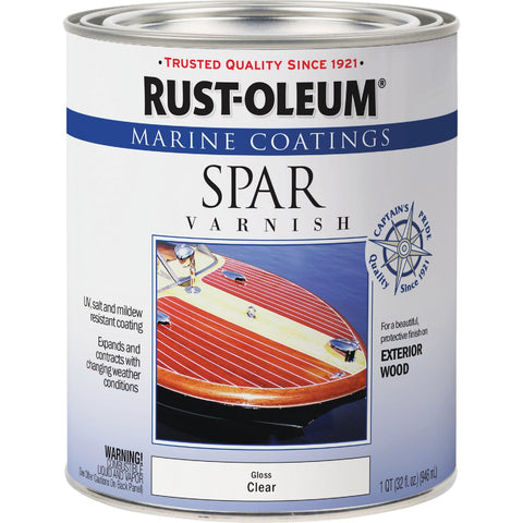 Rust-Oleum Marine Spar Exterior Varnish; Mfg #207008