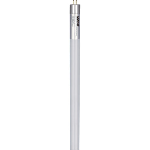 Satco T5 Bi-Pin Ballast Bypass LED Tube Light Bulb; Mfg #S28690