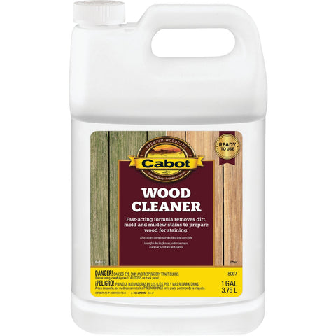Cabot Ready-To-Use Wood Cleaner; Mfg #140.0008007.007