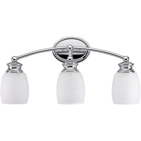 Home Impressions Palms Vanity Bath Light Bar; Mfg #IVL257A03CH