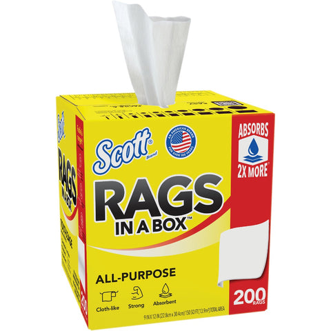 Scott Rags In A Box; Mfg #75260