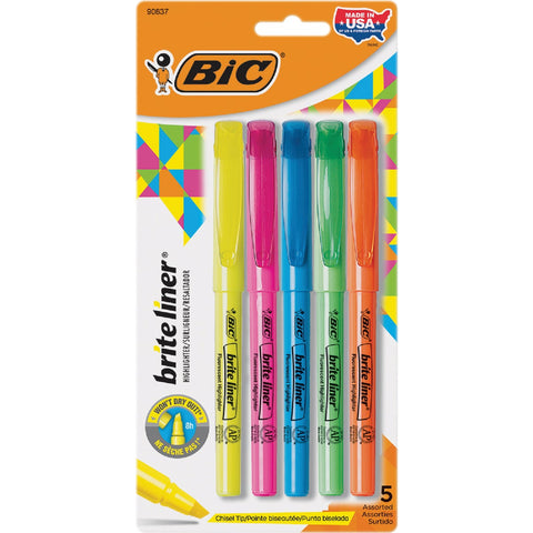 Bic Brite Liner Highlighter; Mfg #BLP51W