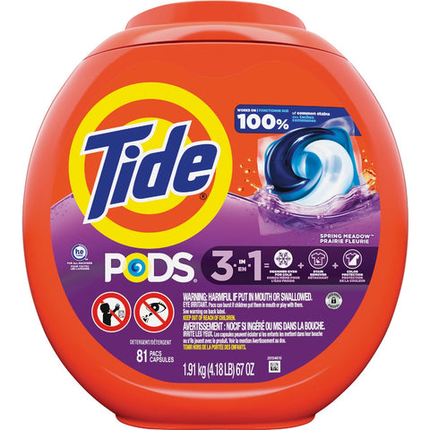 Tide Pods 3-In-1 Liquid Laundry Detergent; Mfg #30772091661