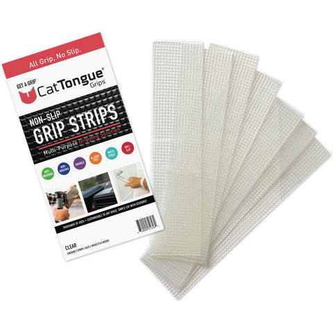 CatTongue Grips Gription Non-Abrasive Anti-Slip Strips; Mfg #GS20-00165