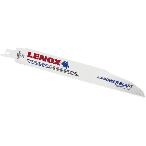 Lenox Demolition Reciprocating Saw Blade; Mfg #20598966R