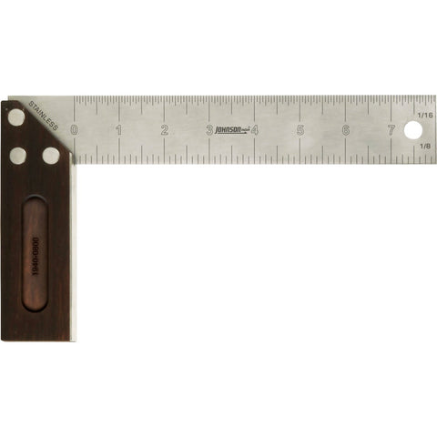 Johnson Level Professional Bamboo Try Square; Mfg #1940-0800