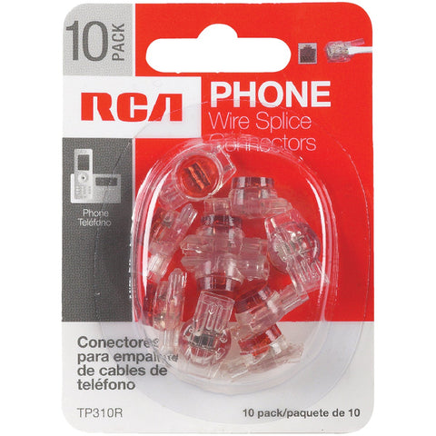 RCA Wire Splice Connector Phone Cord Coupler; Mfg #TP310R
