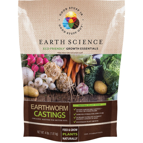 Earth Science Earthworm Castings Soil Conditioner; Mfg #12130-6