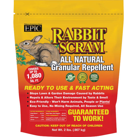 Rabbit Scram Organic Rabbit Repellent; Mfg #11004
