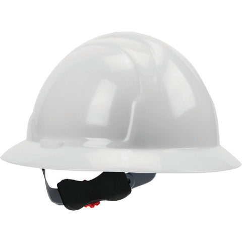 Safety Works Full Brim Wheel Ratchet Hard Hat; Mfg #SWX00358-01