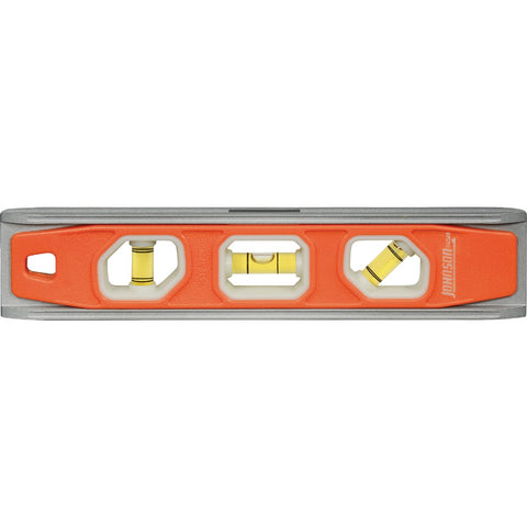Johnson Level Glo-View Heavy-Duty Torpedo Level; Mfg #1435-0900
