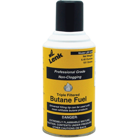 Wall Lenk Professional Grade Butane Fuel; Mfg #LBF-640