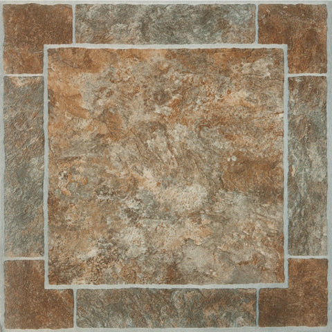 Home Impressions Vinyl Floor Tile; Mfg #KC93005
