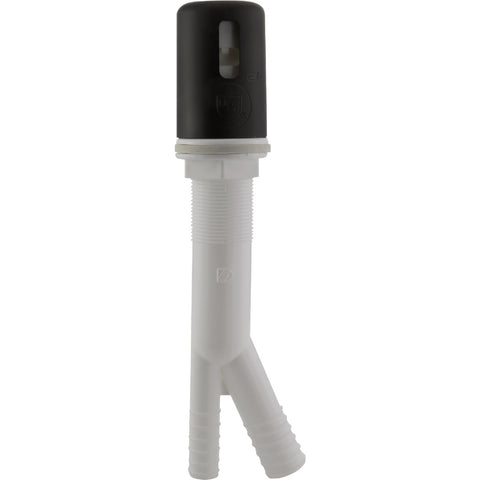 Danco 7/8 In. O.D. Matte Black Air Gap Body with Air Gap Cap; Mfg #9D00011092