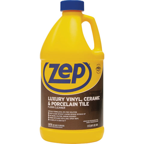 Zep Luxury Vinyl Ceramic & Porcelain Tile Floor Cleaner; Mfg #ZULVCP64