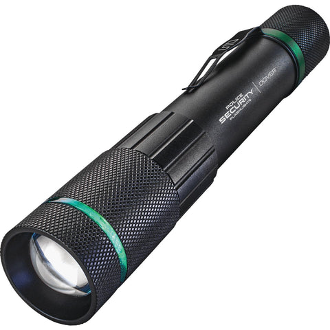 Police Security Dover LED Focusing Rechargeable Flashlight; Mfg #98295