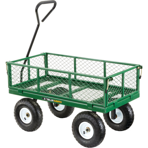 Gorilla Carts Steel Utility Garden Cart; Mfg #GOR-410-2