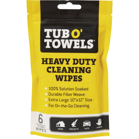 Tub O' Towels Household All-Purpose Cleaner Wipe; Mfg #TW01-6