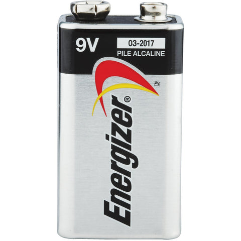 Energizer Max 9V Alkaline Battery; Mfg #522BP