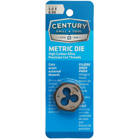 Century Drill & Tool Metric Hex Die; Mfg #97607
