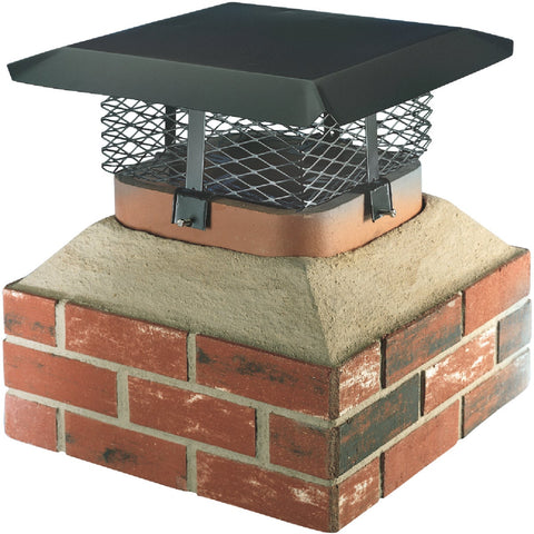 Shelter Adjustable Single Flue Chimney Cap; Mfg #SCADJS