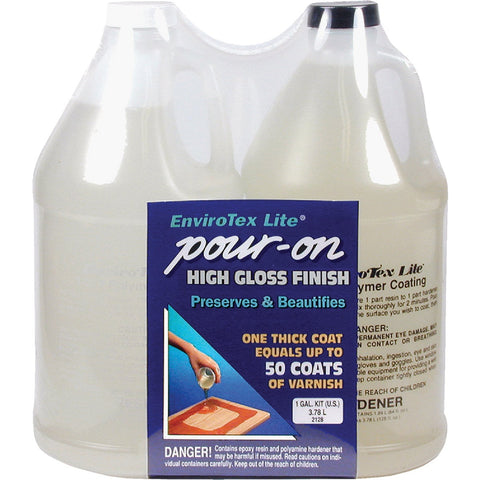 Envirotex Lite Pour-On Finish; Mfg #2128