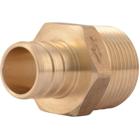 SharkBite Brass Male PEX Adapter; Mfg #UC134LFA